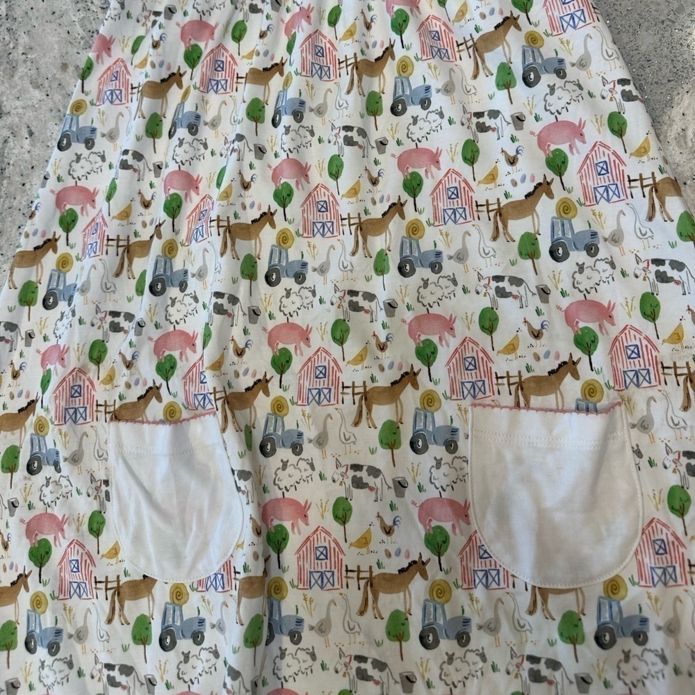 The Proper Peony Yoke Farm Dress Size 8 - Picture 4 of 7